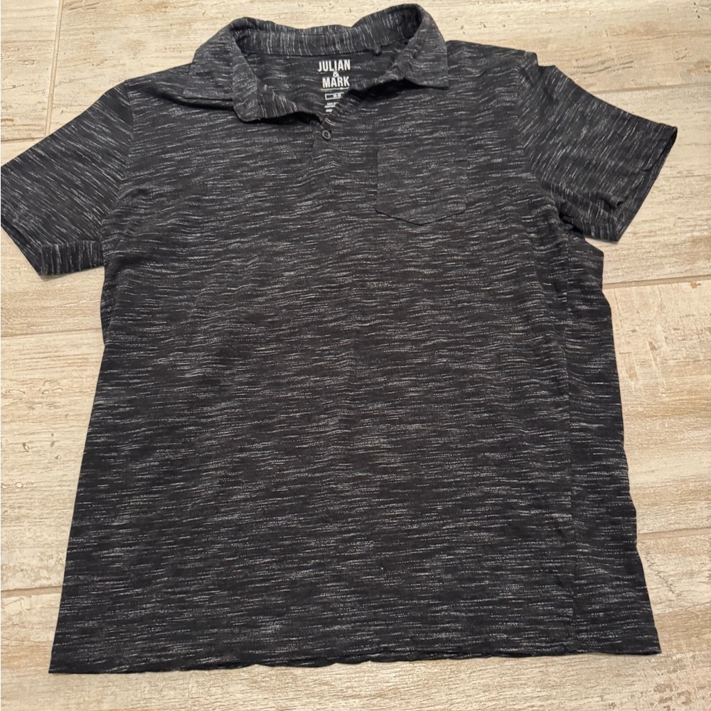 Space-Dyed Knit Polo